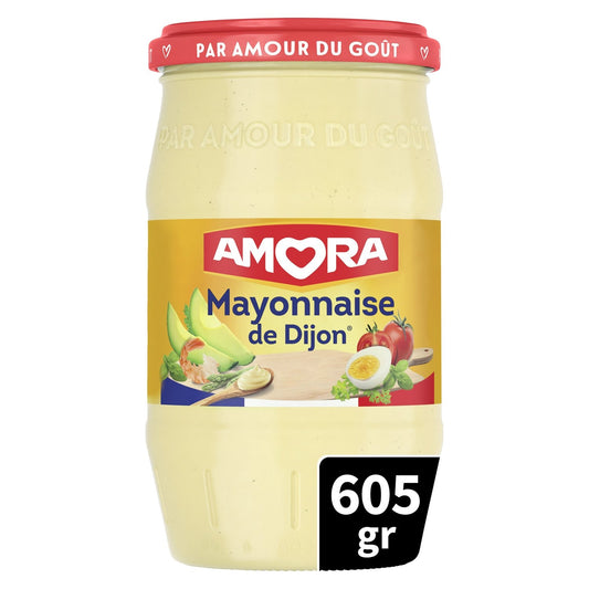 Mayonnaise de Dijon AMORA le pot de 605g