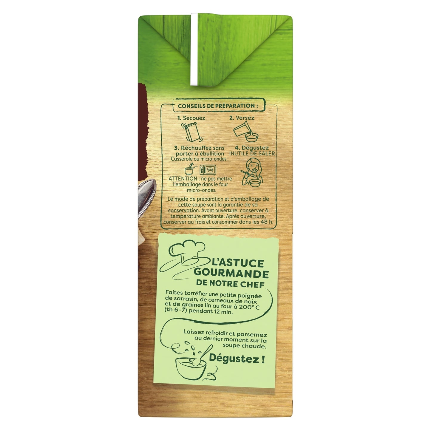 Soupe Velouté Champignons Bolets Cèpes KNORR