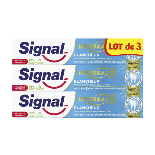 Integral 8 Whiteness Toothpaste with Prebiotic Effect SIGNAL