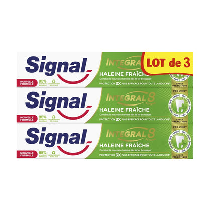 Integral 8 Fresh Breath Prebiotic Toothpaste SIGNAL