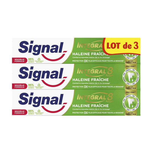 Integral 8 Fresh Breath Prebiotic Toothpaste SIGNAL