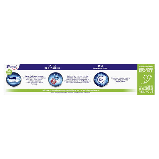 Dentifrice Extra Fraîcheur Intense SIGNAL