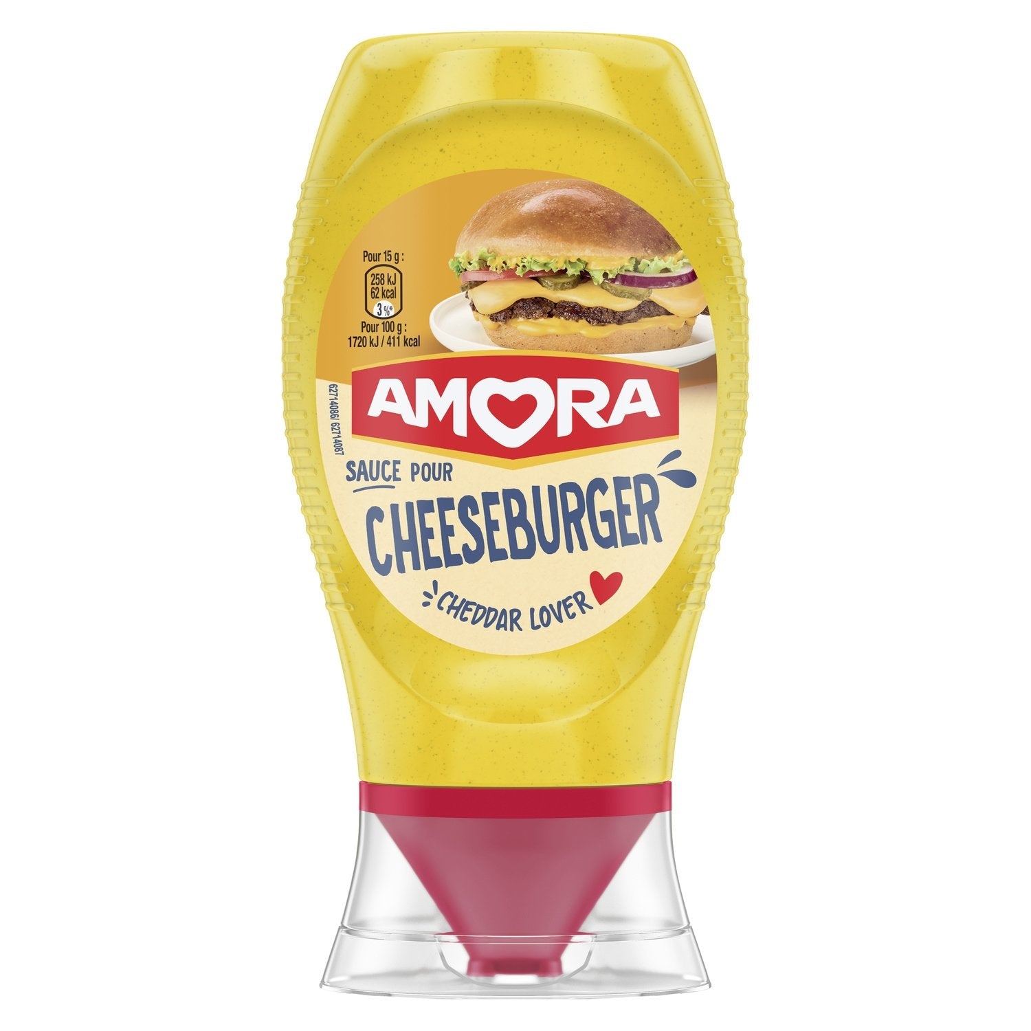 Sauce Cheeseburger AMORA le flacon de 250g