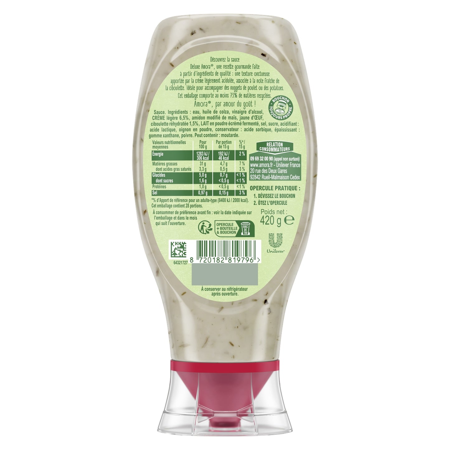 Sauce deluxe AMORA 