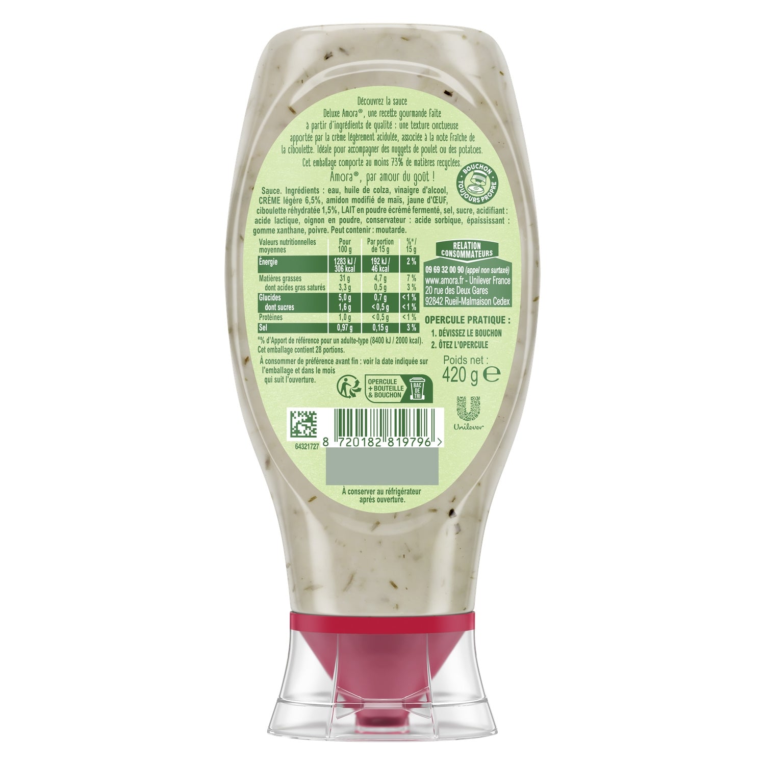 Sauce deluxe AMORA 