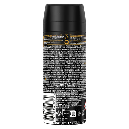 AXE Black Vanilla 72h Men's Deodorant Spray