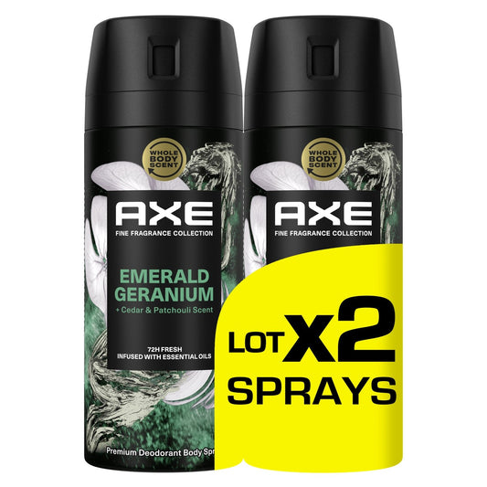 Déodorant Spray Homme Geranium Emerald AXE