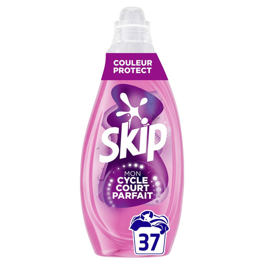 Lessive Liquide Cycle Court Couleur Protect SKIP