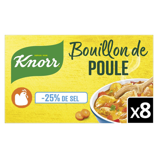 Bouillon de Poule KNORR la boite de 80g