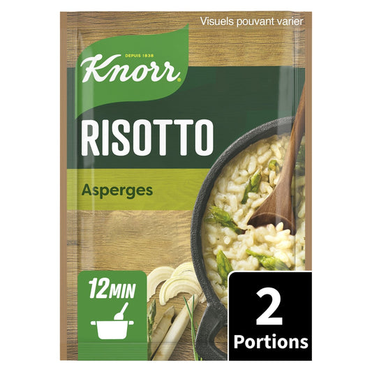 Risotto aux Asperges Plat Cuisiné en 12min KNORR Le sachet de 175g