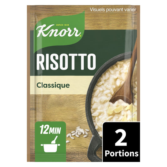 Risotto le Classique Plat Cuisiné en 12min KNORR Le sachet de 175g