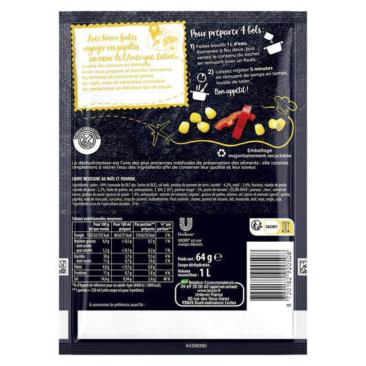 Soupe Déshydratée Mexicaine KNORR 