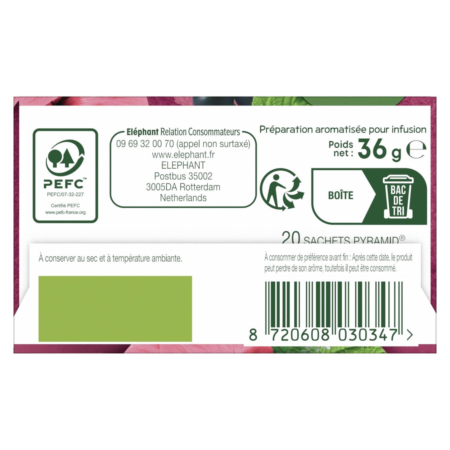 Infusion Douce Elimination ELEPHANT 