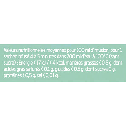 Infusion Reine des Prés Menthe Poivrée Framboise Feuille d'Ortie Détox Fraîcheur ELEPHANT