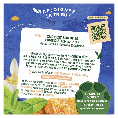 Infusion Nuit Sommeil Miel ELEPHANT
