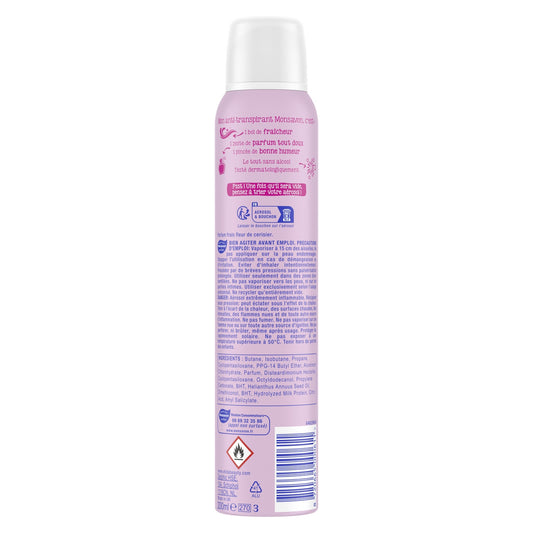 Déodorant spray Anti-transpirant 48h Fleur de cerisier MONSAVON 