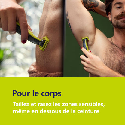 Rasoir OneBlade 360 Pour Homme Visage et Corps PHILIPS 