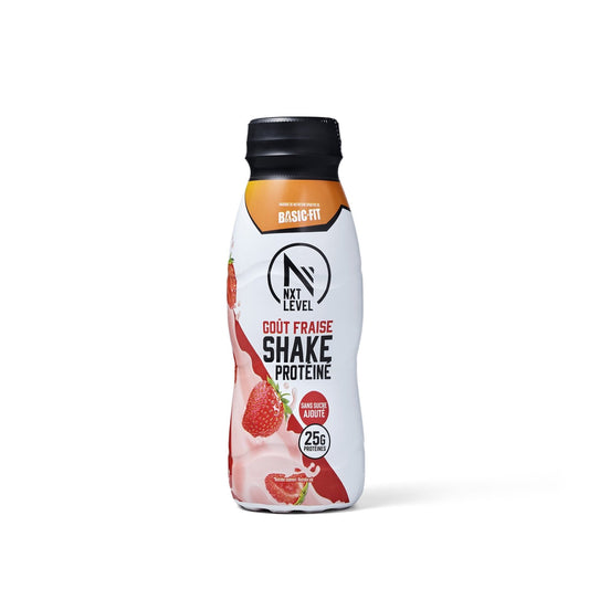 Shake Protéiné Goût Fraise Basic Fit NXT LEVEL