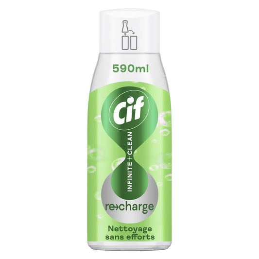 Recharge Nettoyant Ménager Infinite+ Clean Nettoyage Sans Efforts CIF la recharge de 590mL