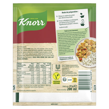 Sauce Curry KNORR 