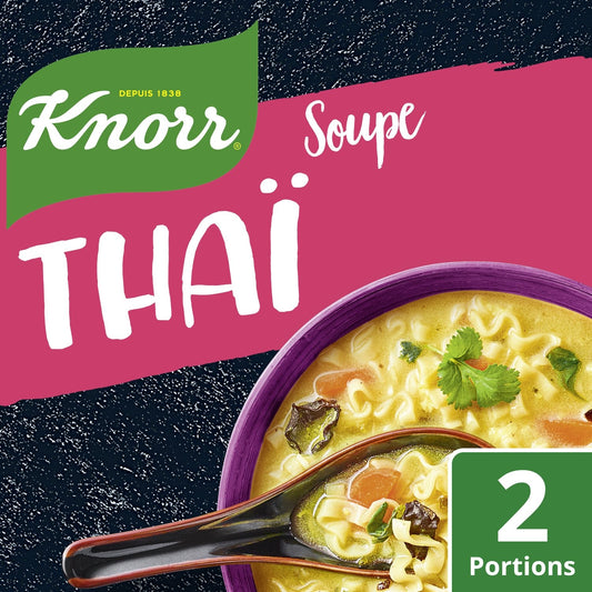 KNORR Dehydrated Thai Noodle Soup with Mushrooms and Bean Sprouts