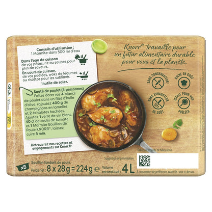 [ANTI-GASPILLAGE] Bouillon de Poule Marmite KNORR - Date de durabilité minimale : 11/2025