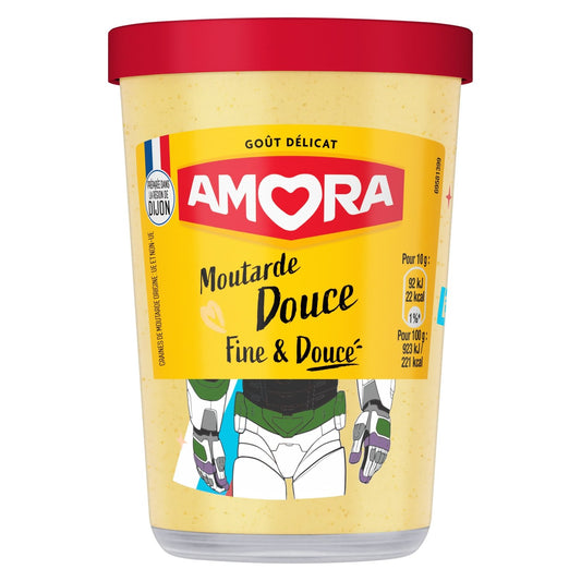 Moutarde Douce AMORA le pot de 190g