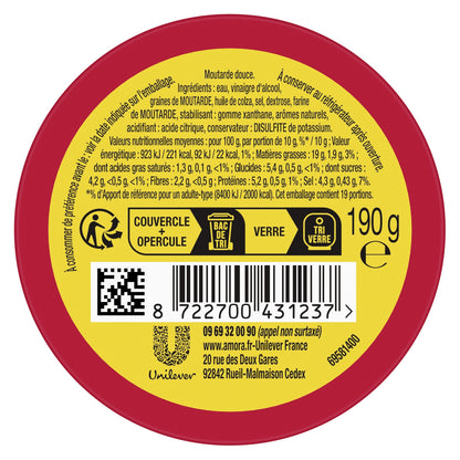 Moutarde Douce AMORA
