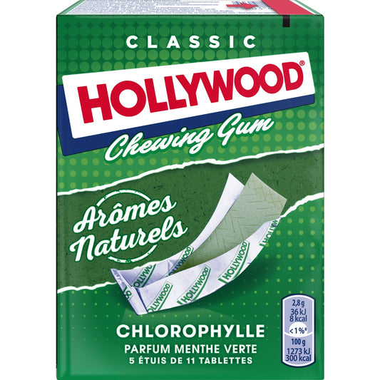 Chewing gum regular chlorophylle HOLLYWOOD 