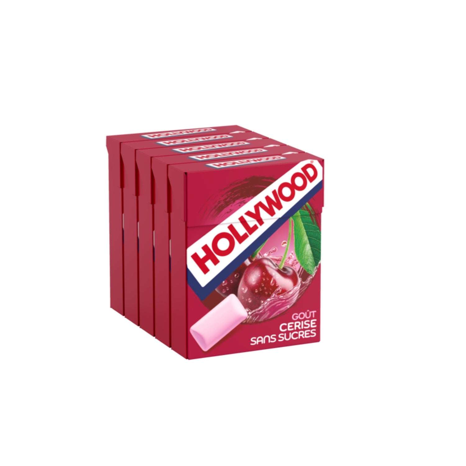 Chewing gum cherry HOLLYWOOD 