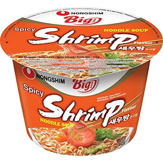 Nouilles Crevette Epicé NONGSHIM le bol de 115g