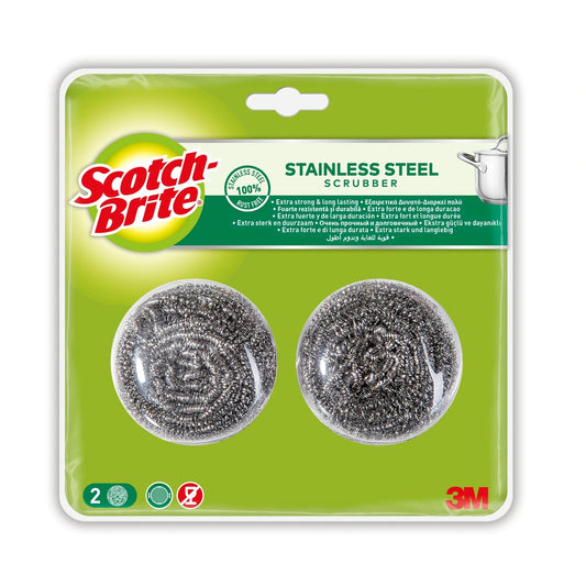 Eponge Spirale Extra Fort et Longue Durée SCOTCH-BRITE le paquet de 2
