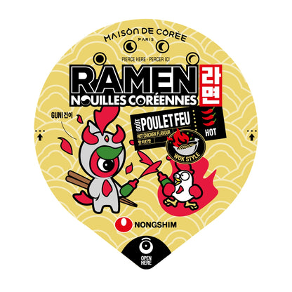 Korean Noodles with Chicken Flavor HOUSE OF KOREA