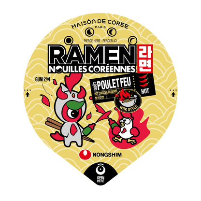 Nouilles Coréenne au Goût Poulet MAISON DE COREE
