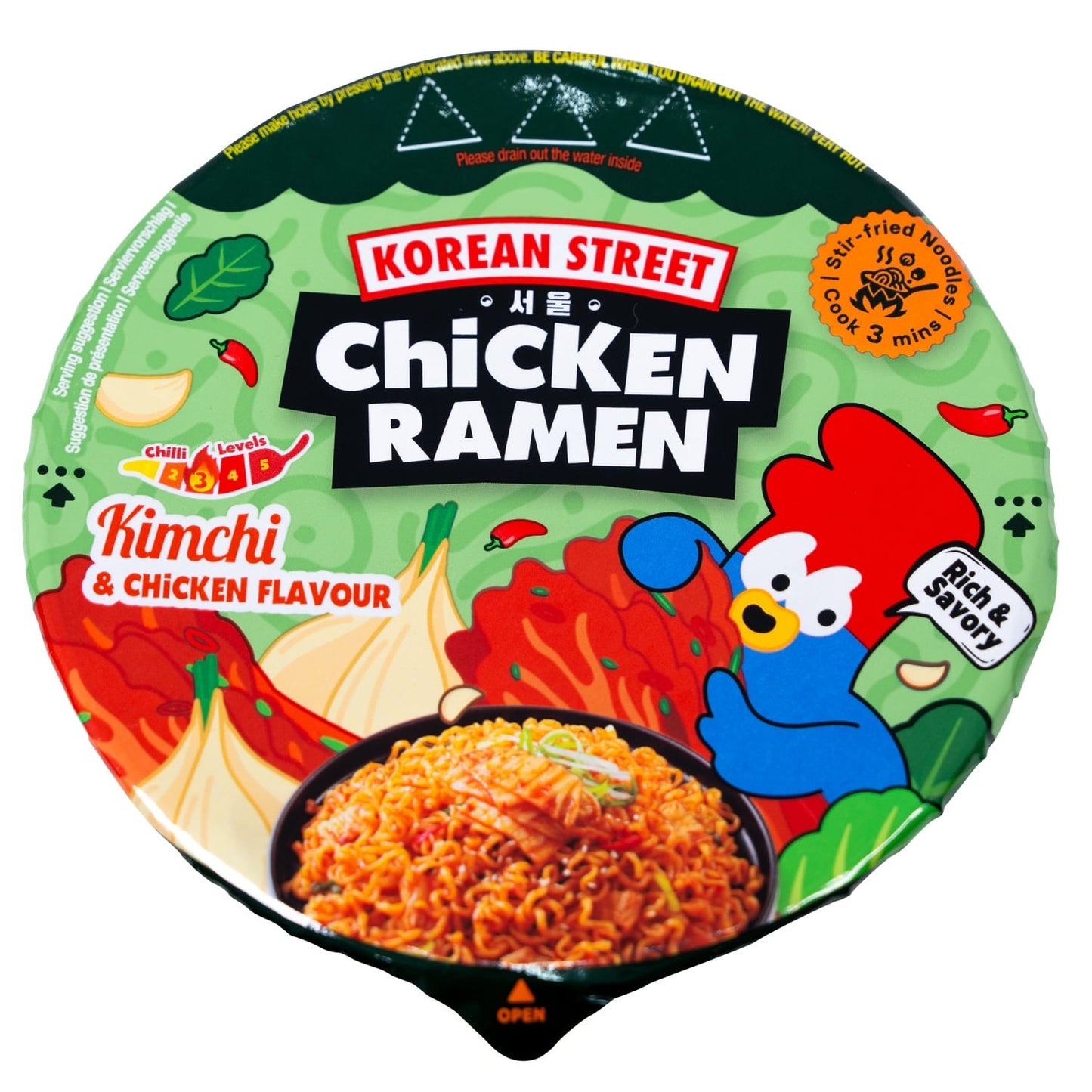Ramen De Kimchi Et Poulet MAISON DE COREE 
