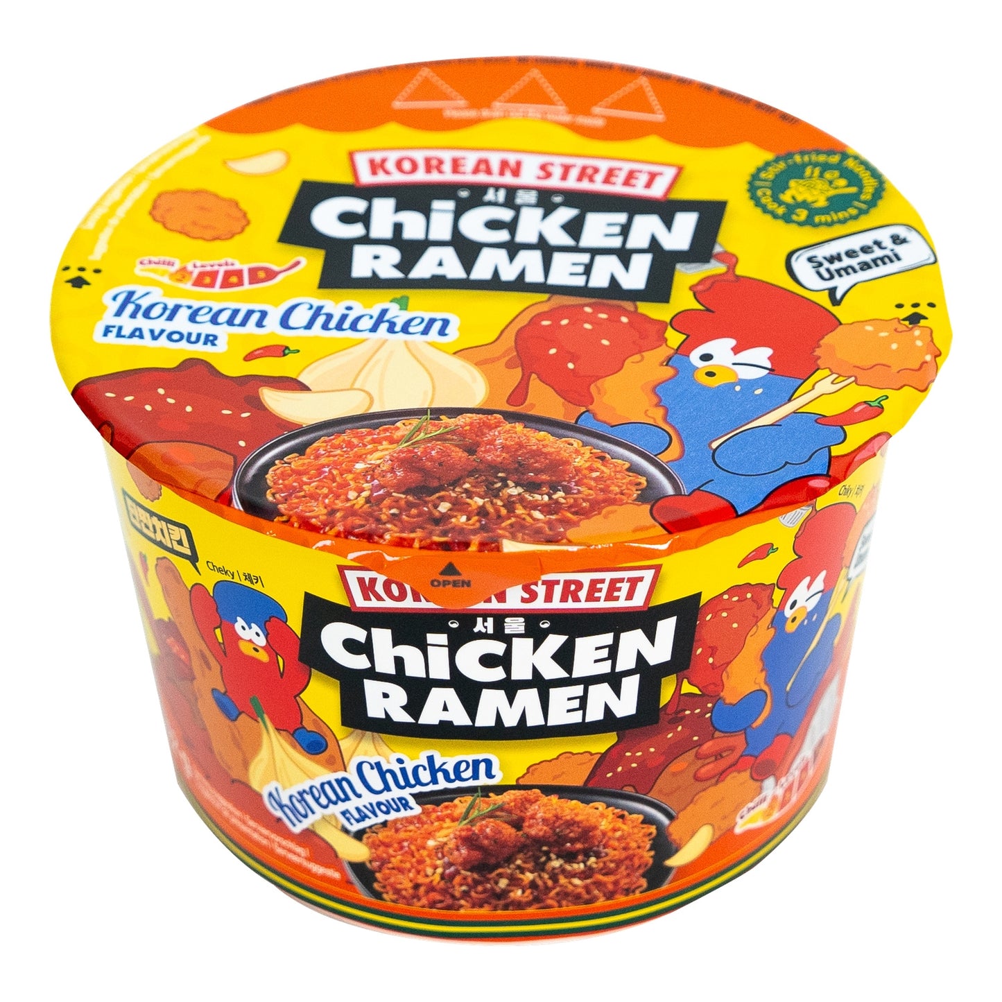 Ramen Au Poulet A La Coréenne MAISON DE COREE 