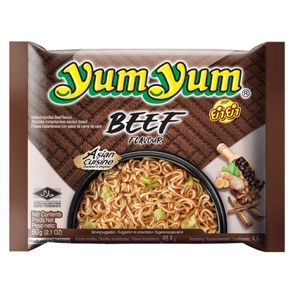Nouilles Instantanées au Bœuf Halal YUM YUM