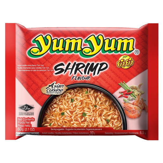 Nouilles Instantanées aux Crevettes Halal YUM YUM