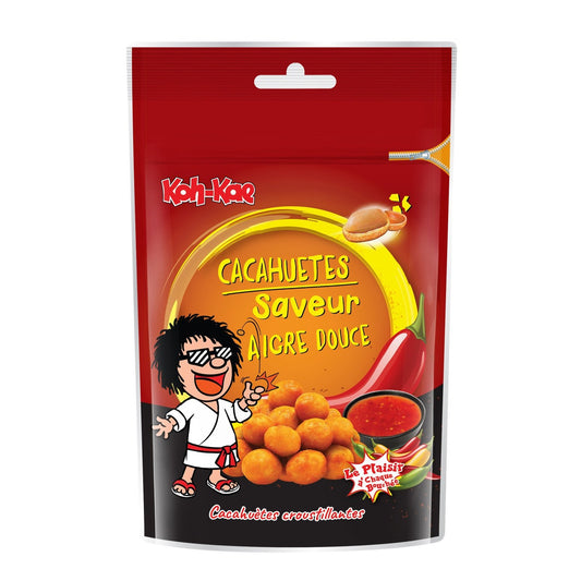 Cacahuètes Thaï Sweet Chili Koh-Kae TTFOODS le paquet de 80g