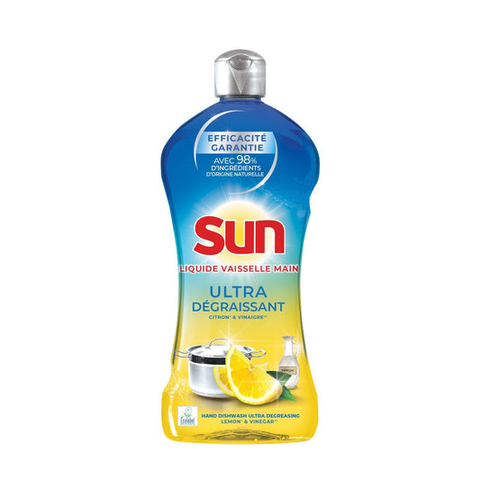 Liquide Vaisselle Citron Vinaigre Ultra Dégraissant SUN