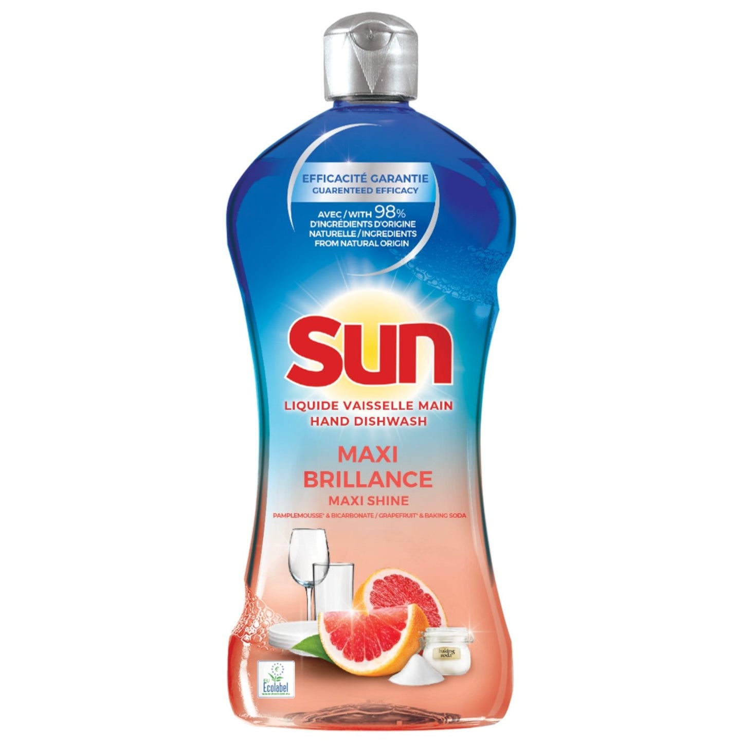 Liquide Vaisselle Main Maxi Brillance Parfum Pamplemousse SUN