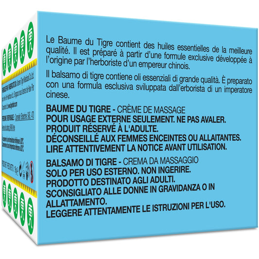 Baume Massage Pectoral Effet Rafraîchissant Baume du Tigre Blanc BAUME DU TIGRE 