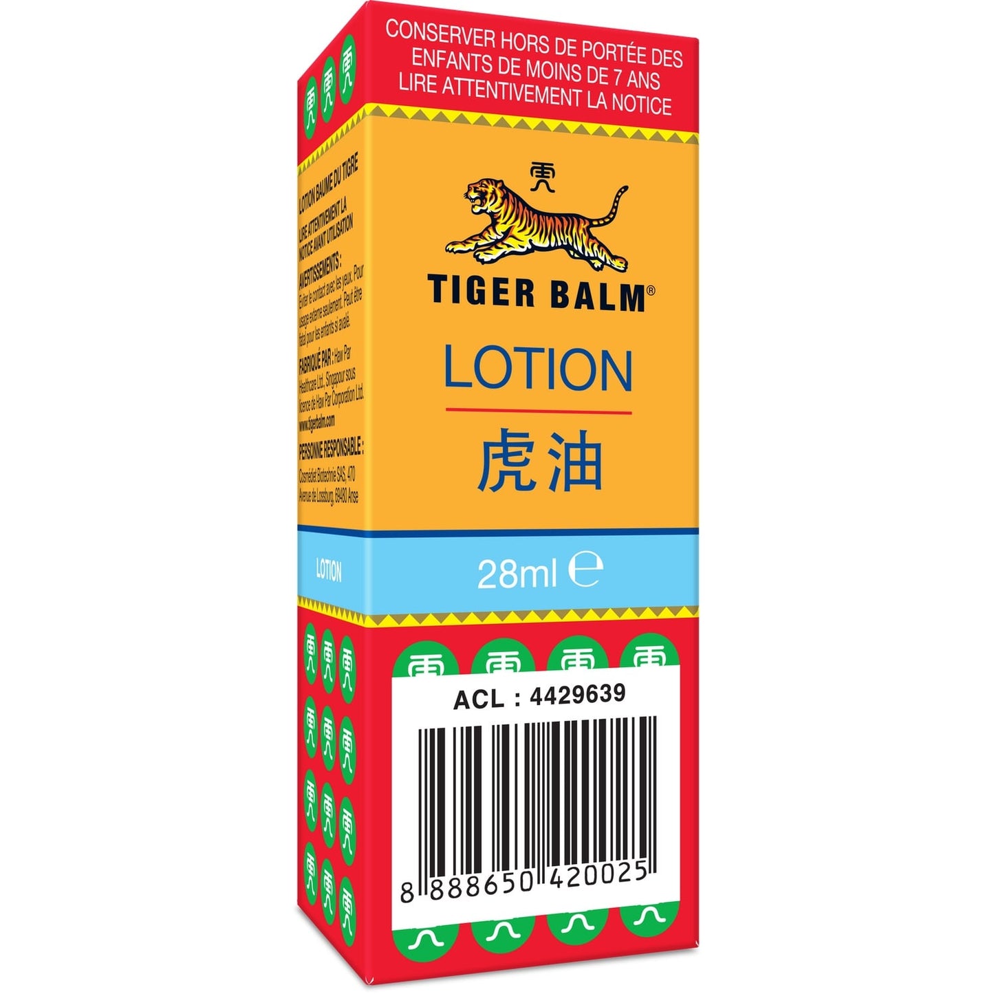 Lotion De Massage Action Rapide Avant et Après Sport BAUME DU TIGRE 