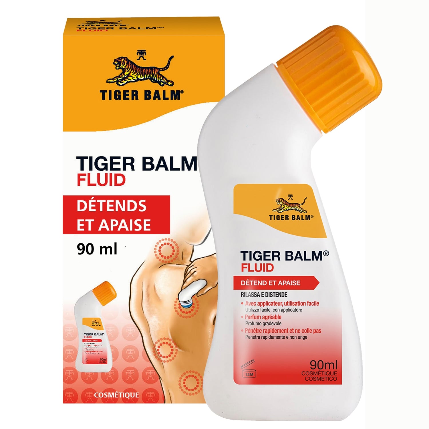 Baume Dénoue les Tensions et le Stress Action du Massage BAUME DU TIGRE 
