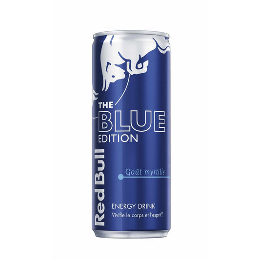 Boisson Énergisante Goût Myrtille RED BULL la canette de 25cL