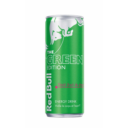 Boisson Goût Fruit du Dragon RED BULL la canette de 25cL