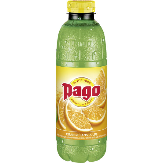 Nectar d'Orange Sans Pulpe PAGO 