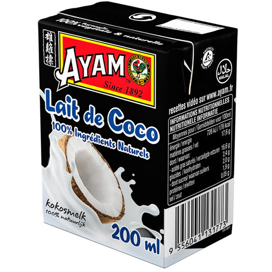 Lait de Coco Naturel AYAM
