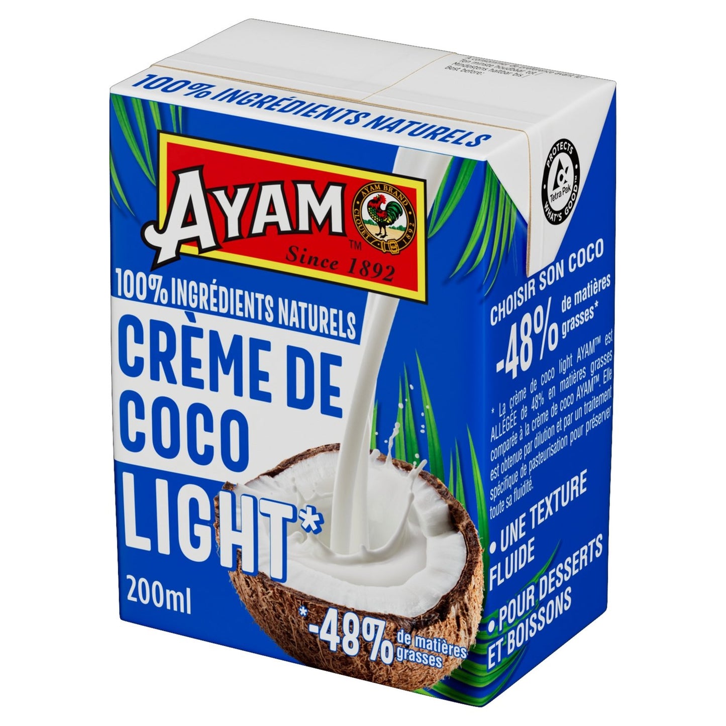 Crème de Coco Allégée AYAM