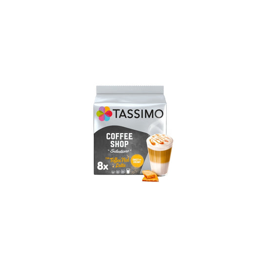 [ANTI-GASPILLAGE] Café Dosettes Toffee Nut Latte TASSIMO - Date de durabilité minimale : 05/09/2025